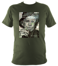 Load image into Gallery viewer, Keith Richards Inspired T-shirt. Unisex printed with portrait artwork. Soft cotton.
