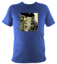 Load image into Gallery viewer, Charles Darwin Unisex T-Shirt. Printed With Artwork. Cotton
