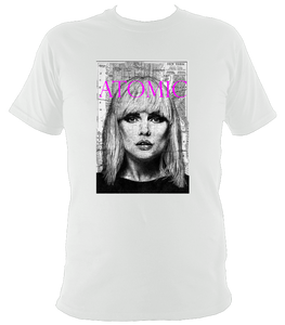 Debbie Harry Blondie t- shirt. Unisex printed with portrait.Soft cotton