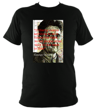 Load image into Gallery viewer, George Orwell printed t shirt with quote
