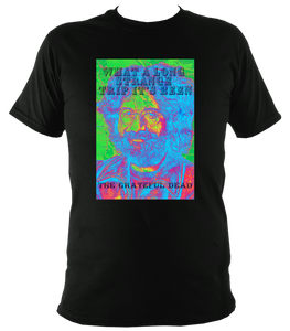 Jerry Garcia/ The Grateful Dead Inspired t-shirt. Unisex printed with portrait artwork.