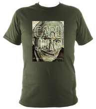 Load image into Gallery viewer, Carl Jung green t shirt
