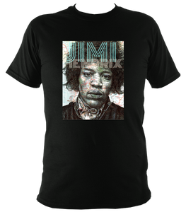 Jimi Hendrix black t shirt