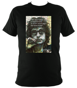 Bob Dylan printed t shirt