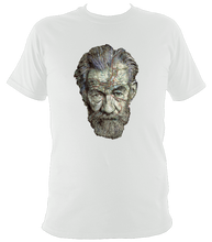 Load image into Gallery viewer, Ian McKellen inspired t-shirt. Unisex printed with portrait artwork. Cotton
