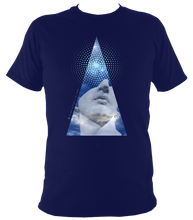 Load image into Gallery viewer, Greek Sculpture Clouds Printed Unisex T-Shirt. Cotton
