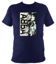Load image into Gallery viewer, Abba Inspired Printed Artwork T-Shirt.Unisex Soft Heavyweight Cotton
