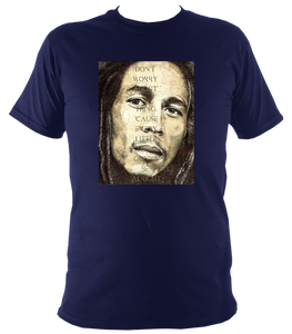 Bob Marley Inspired t-shirt. Unisex. Cotton