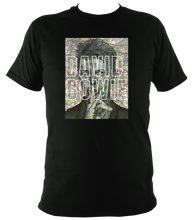 Load image into Gallery viewer, David Bowie black t shirt
