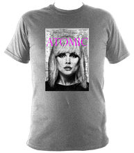 Load image into Gallery viewer, Debbie Harry Blondie t- shirt. Unisex printed with portrait.Soft cotton
