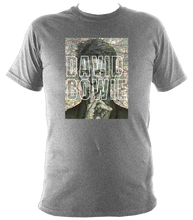 Load image into Gallery viewer, David Bowie Unisex t-shirt. Printed with artwork. Soft Cotton
