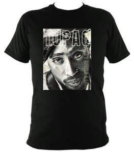 Tupac printed unisex t shirt