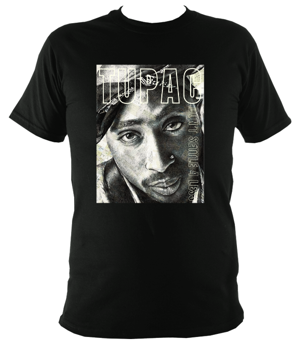 Tupac printed unisex t shirt