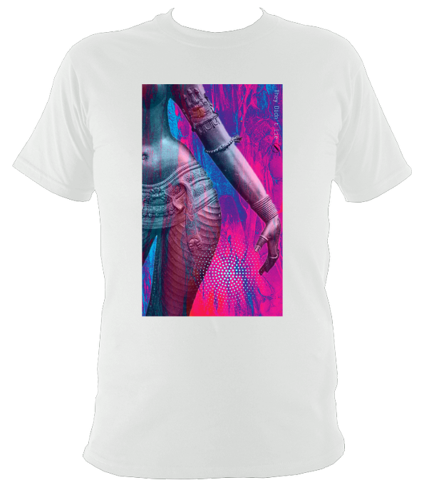 Indian Dancer; They Didn't Lie Printed Unisex T-Shirt. Cotton