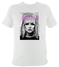 Load image into Gallery viewer, Debbie Harry Blondie t- shirt. Unisex printed with portrait.Soft cotton
