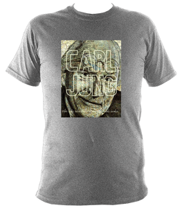 Carl Jung Unisex  T-shirt. Printed with Portrait. Cotton
