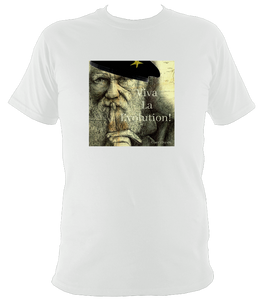 Charles Darwin Unisex T-Shirt. Printed With Artwork. Cotton