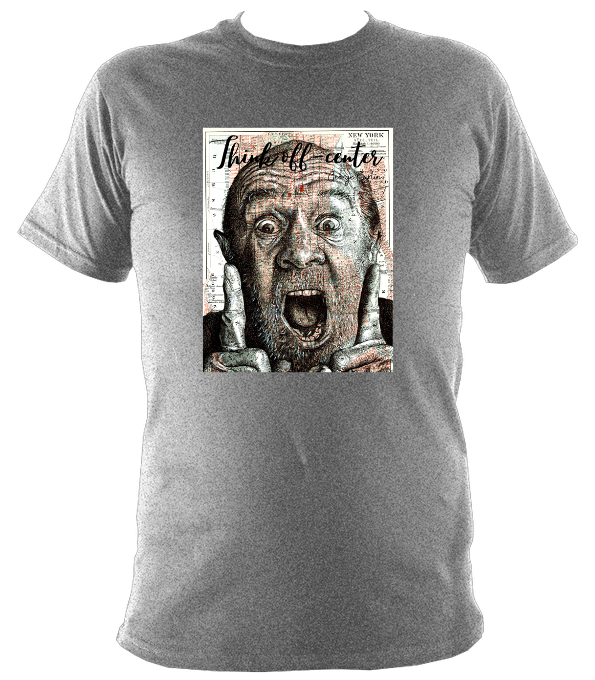 George Carlin printed t shirt