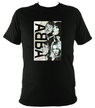 Load image into Gallery viewer, Abba Inspired Printed Artwork T-Shirt.Unisex Soft Heavyweight Cotton
