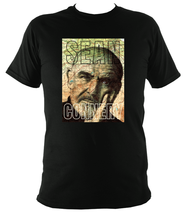 Sean Connery printed t shirt