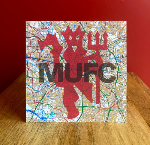 Manchester Utd MUFC card