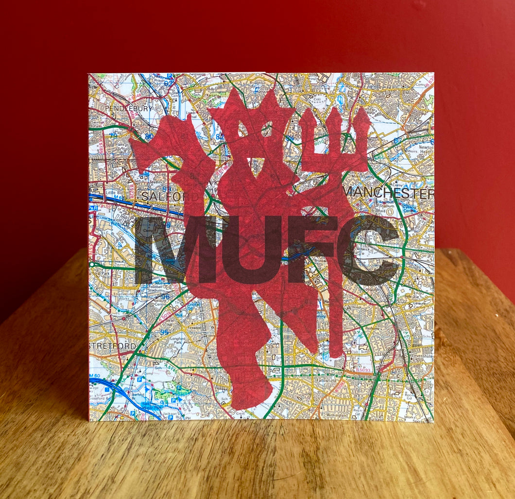 Manchester Utd MUFC card