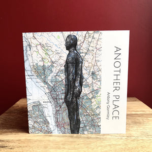 Anthony Gormley Another Place greeting card