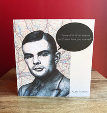 Load image into Gallery viewer, Alan Turing greeting card
