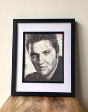 Load image into Gallery viewer, Elvis Presley portrait a4 print
