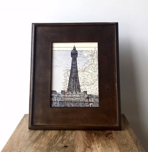 Blackpool Tower drawing print
