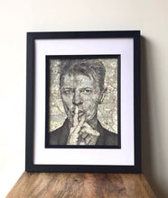 Load image into Gallery viewer, David Bowie portrait a4 print
