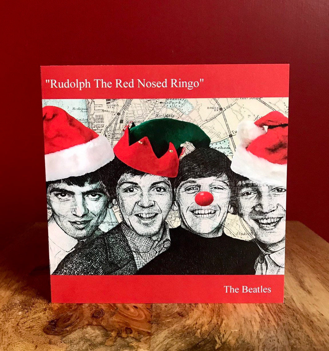 Beatles Christmas card
